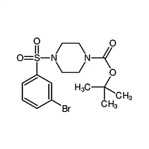 4-(3-Bromo-benzenesulfonyl)-piperazine-1-carboxylicacidtert-butylester