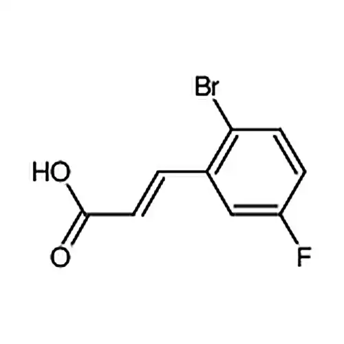 (E)-3-(2-брома-5-фторафенил)акриловая кислота