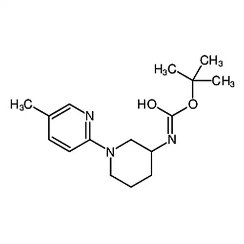 N-[1-(5-метил-2-피리딘基)-3-哌啶基]аминомуравьиная кислота叔бутилэфир