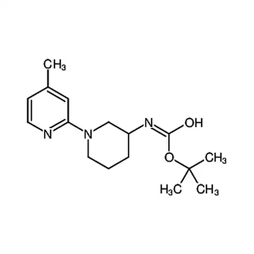 N-[1-(4-메틸-2-피리딘基)-3-哌啶基]아미노개미산叔부틸에스테르