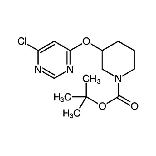 3-(6-Chloro-pyrimidin-4-yloxy)-piperidine-1-carboxylicacidtert-butylester