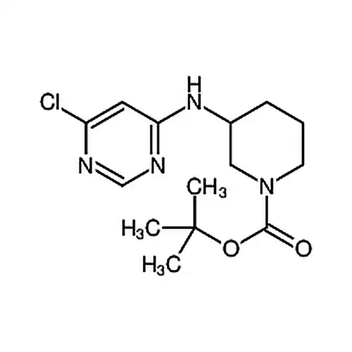 3-(6-Chloro-pyrimidin-4-ylamino)-piperidine-1-carboxylicacidtert-butylester