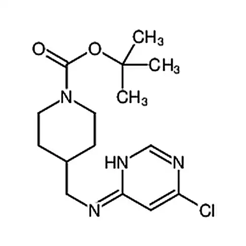 4-[(6-Chloro-pyrimidin-4-ylamino)-methyl]-piperidine-1-carboxylicacidtert-butylester