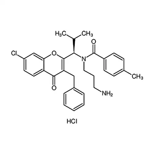 N-(3-アミノプロピル基)-N-[(1R)-1-[7-塩素-4-酸素代-3-(フェニルメチル)-4H-1-ベンゼン并吡喃-2-基]-2-メチルプロピル基]-4-メチルベンゾイルアミン塩酸塩