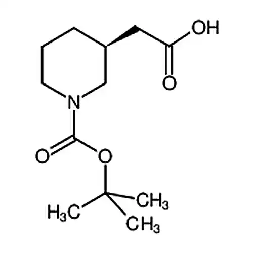 (S)-1-Boc-3-哌啶уксусная кислота