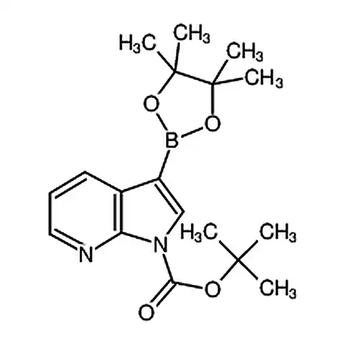1-Boc-7-질소杂인돌-3-붕산频哪알코올에스테르