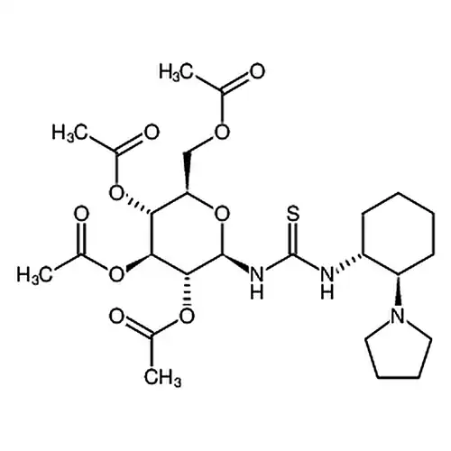 N-[(1R，2R)-2-(1-ピロールアルカン基)环ヘキシル基]-N'-(2，3，4，6-四-O-アセチル-Β-D-吡喃ブドウ糖基)硫黄脲