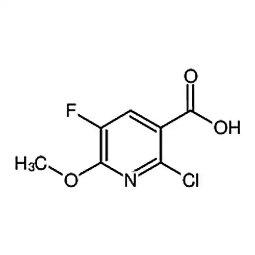 2-塩素-5-フッ素-6-メチル酸素基烟酸