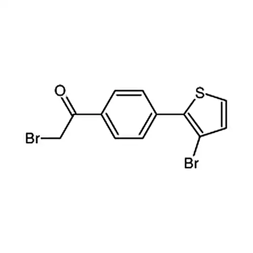 2-臭素-1-(4-(3-臭素チオフェン-2-基)フェニル)エチルアルカン-1-ケトン