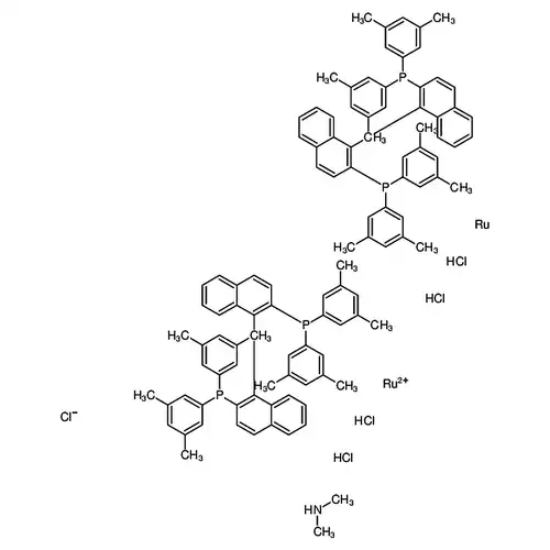 ジメチル铵二塩素三(μ-塩素)双[(R)-(+)-2,2'-双[人(3,5-キシレン基)膦基]-1,1'-联萘基]二钌(II)