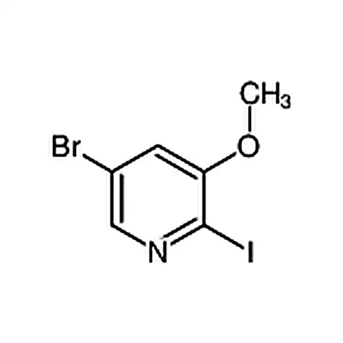 5-Bromo-2-iodo-3-methoxypyridine