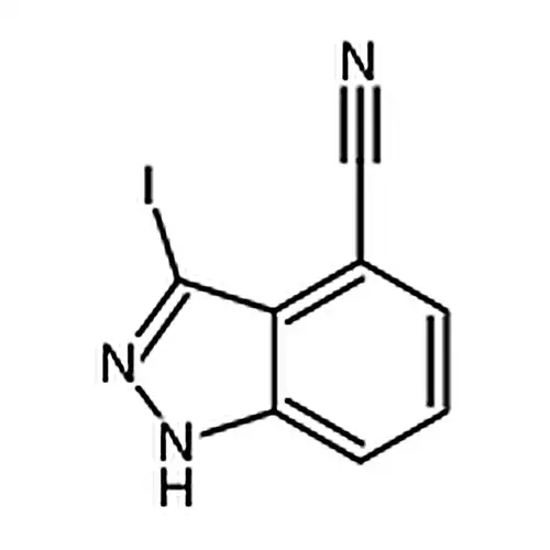 3-Iodo-1H-indazole-4-carbonitrile
