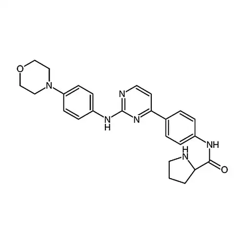 (2S)-N-[4-[2-[[4-(4-吗啉基)페닐]아미노]-4-피리미딘基]페닐]-2-피롤알칸메틸아미드