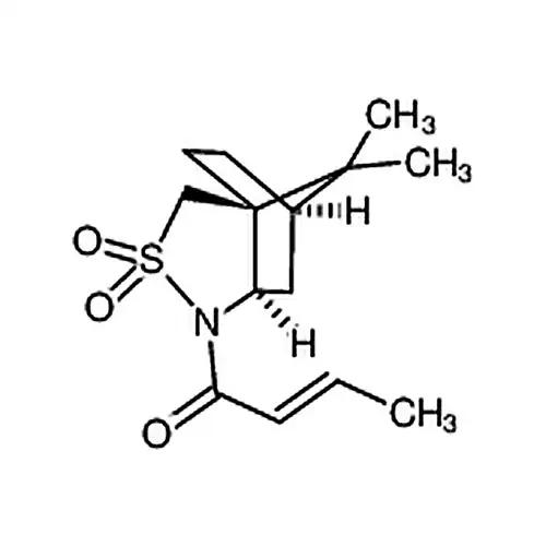 (E)-1-((3aS,6R,7aR)-8,8-ジメチル-2,2-二酸化六水素-1H-3a,6-メチル桥ベンゼン并[c]异チアゾール-1-基)ブチル-2-エン-1-ケトン