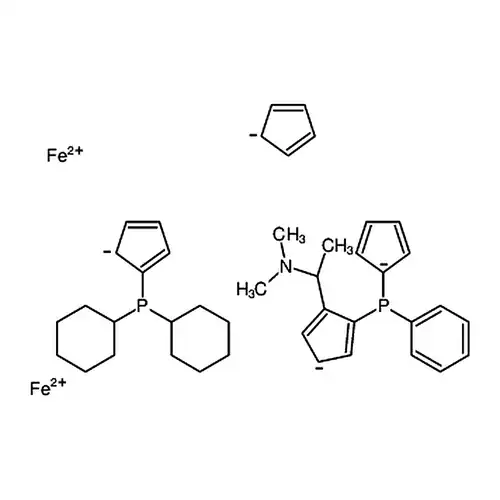 1-{[((S)-二茂철基-2-(R)-에틸-1-디메틸아미노)페닐]-(S)-膦基}-1'-二环헥실基膦基二茂철
