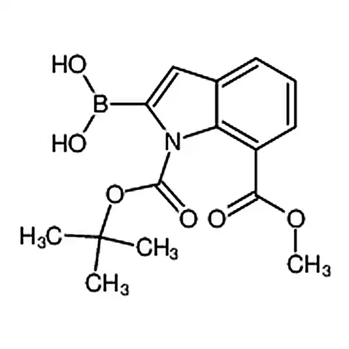 (1-(叔ブチル酸素羰基)-7-(メチル酸素基羰基)-1H-インドール-2-基)ホウ酸