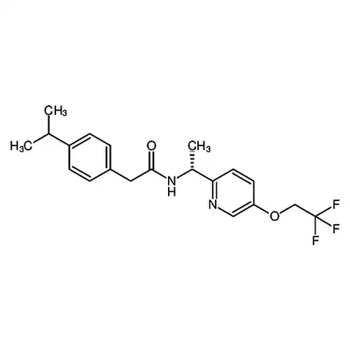 (R)-2-(4-イソプロピルフェニル)-N-(1-(5-(2,2,2-三フッ素エチル酸素基)ピリジン-2-基)エチル)エチルアミド