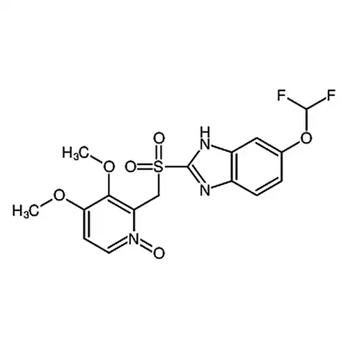 2-(((6-(二불소메틸산소基)-1H-벤젠并[d]이미다졸-2-基)磺酰基)메틸)-3,4-二메틸산소基피리딘1-산화물