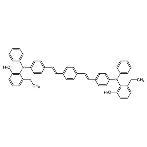 N,N'-(((1E,1'E)-1,4-Phenylenebis(ethene-2,1-diyl))bis(4,1-phenylene))bis(2-ethyl-6-methyl-N-phenylaniline)