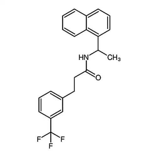 (S)-N-(1-(萘-1-基)этил)-3-(3-(三фтораметил)фенил)пропиламид