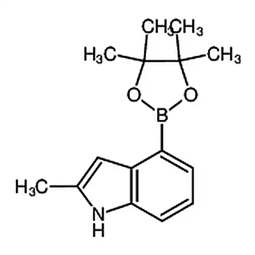 2-메틸-4-(4,4,5,5-四메틸-1,3,2-二산소붕소杂环펜틸알칸-2-基)-1H-인돌
