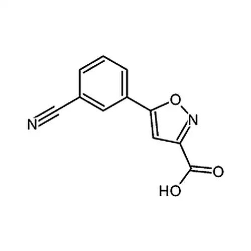5-(3-氰基페닐)异옥사졸-3-개미산
