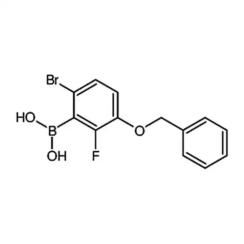 3-苄酸素基-6-臭素-2-フッ素ベンゼンホウ酸