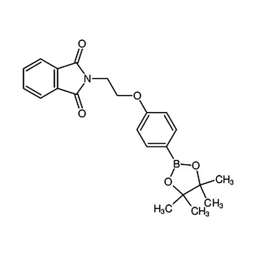 2-(2-(4-(4,4,5,5-Tetramethyl-1,3,2-dioxaborolan-2-yl)phenoxy)ethyl)isoindoline-1,3-dione