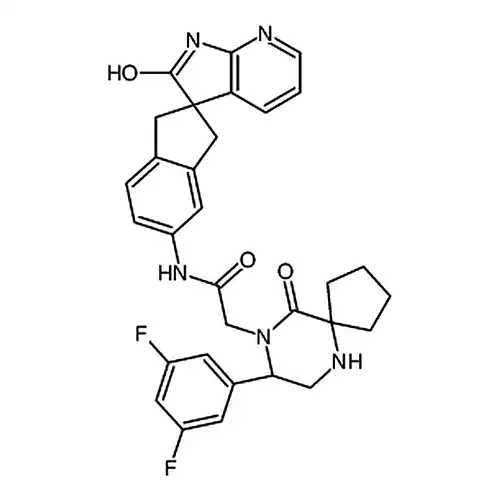 2-((R)-8-(3,5-二фторафенил)-10-кислорода代-6,9-二азота杂螺[4.5]децилалкан-9-基)-N-((R)-2'-кислорода代-1,1',2',3-四водорода螺[茚-2,3'-пиррол并[2,3-b]피리딘]-5-基)этиламид