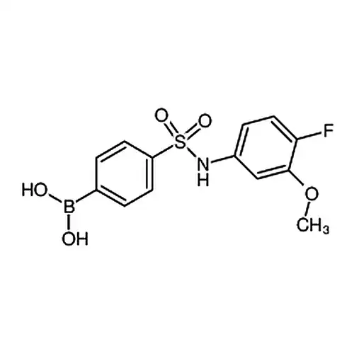 (4-(N-(4-фтора-3-метилкислорода基фенил)氨磺酰基)фенил)борная кислота