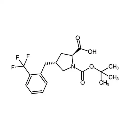 Boc-(R)-4-[2-(三불소메틸)벤질]-L-脯氨산