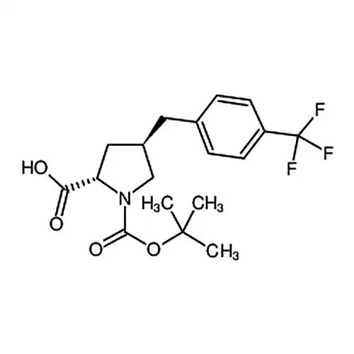 Boc-(R)-4-[4-(三불소메틸)벤질]-L-脯氨산