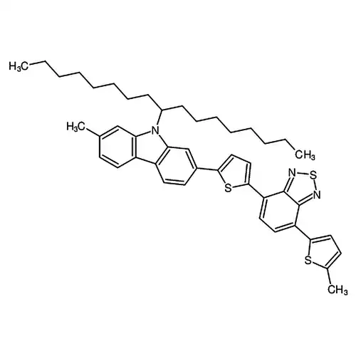 聚[[9-(1-옥틸基노닐基)-9H-카르바졸-2，7-二基]-2，5-티오펜二基-2，1，3-벤젠并噻二唑-4，7-二基2，5-티오펜二基]