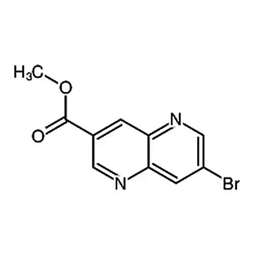 7-臭素-1,5-萘啶-3-羧酸メチルエステル