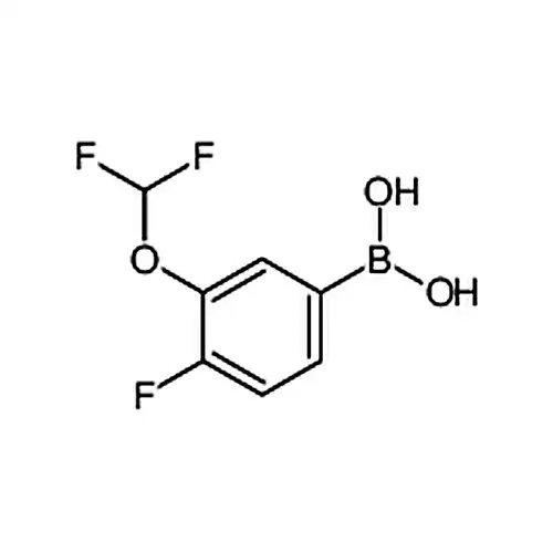 3-二フッ素メチル酸素基-4-フッ素ベンゼンホウ酸 (含不同量的無水物)