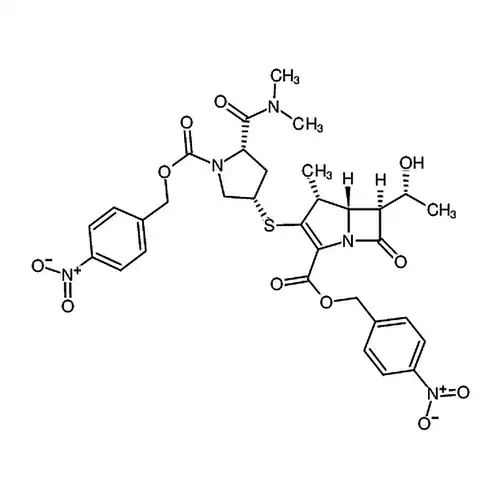 Meropenem p-nitrobenzyl diester