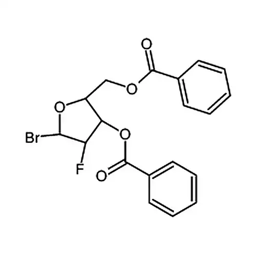 ((2R,3R,4S,5R)-3-(бензоилкислорода基)-5-брома-4-фторатетрагидрофуран-2-基)бензолмуравьиная кислотаметилэфир