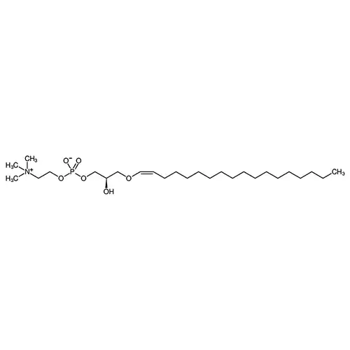 1-O-1'-(Z)-十八ен基-2-гидрокси-sn-глицерин-3-фосфорная кислота胆碱