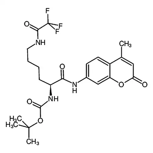 Boc-Lys(Tfa)-AMC