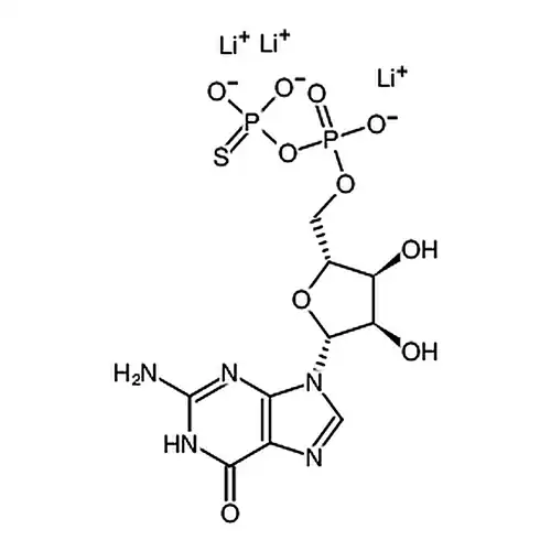 Guanosine 5′-[β-thio]diphosphate trilithium salt
