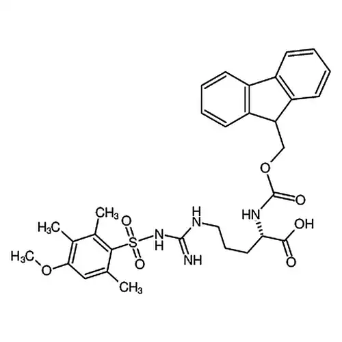 N-Fmoc-N''-(4-メチル酸素基-2,3,6-三メチルベンゼン磺酰基)-L-精氨酸